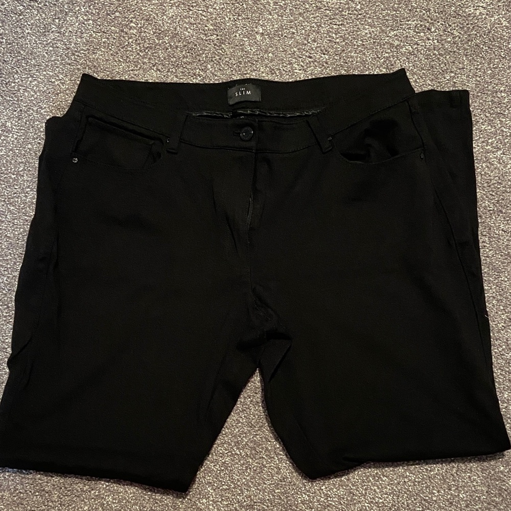 White House Black Market Black Slim Pants - Size 12